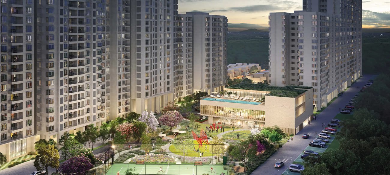 Fortune Seven Sarjapur luxury residential apartments in Sarjapur Bangalore with 2 3 and 4 BHK configurations, 1200 to 2086 square feet homes and a 15 acre development